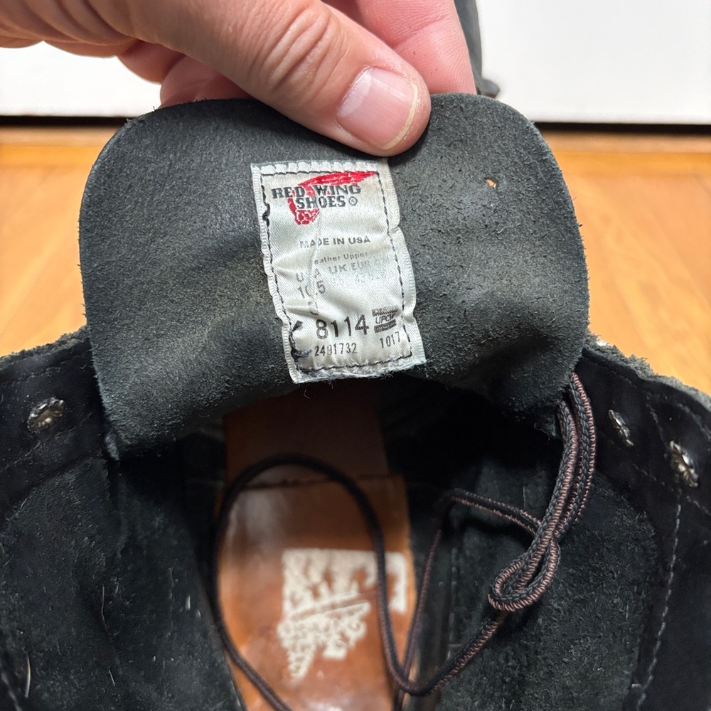Red Wing Iron Ranger 8114 – Black Harness – 10.5D – Broken In Right - Picture 9 of 9